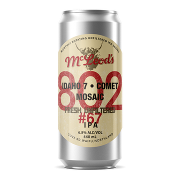 802 #67 Unfiltered IPA
