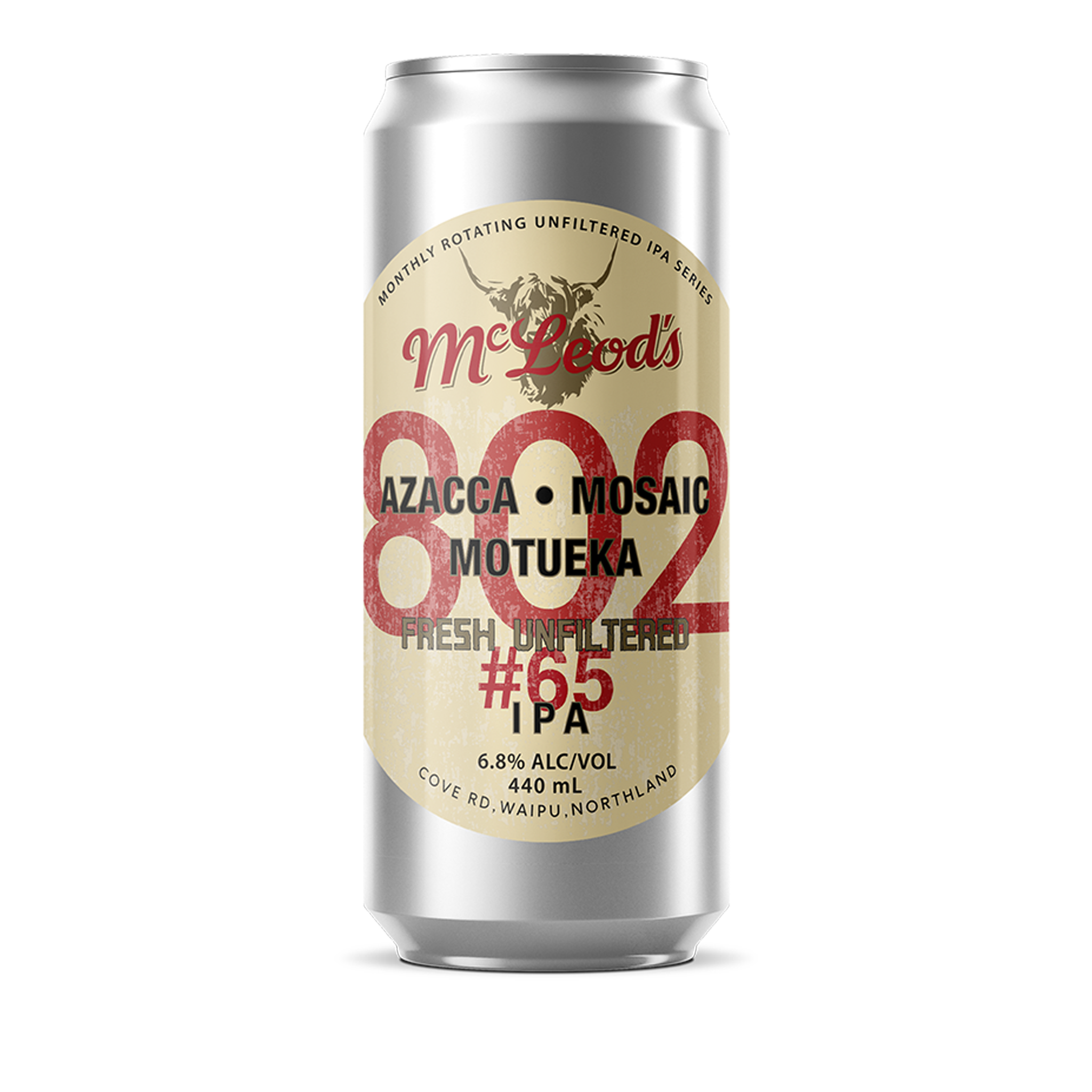 802 #65 Unfiltered IPA