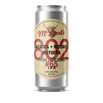 802 #65 Unfiltered IPA