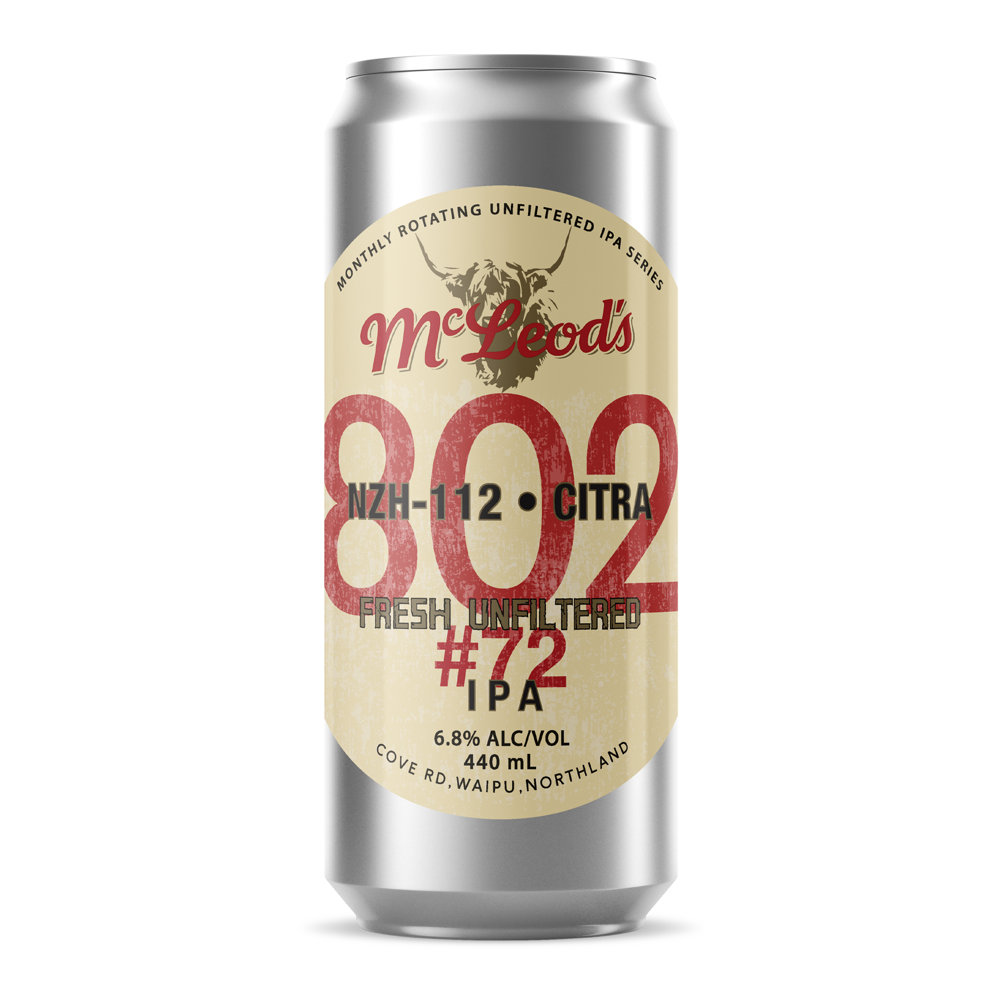 802#72 Unfiltered IPA