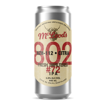 802#72 Unfiltered IPA