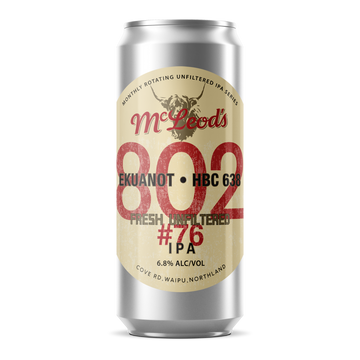 802#76 Unfiltered IPA