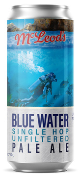 Blue Water Single Hop Unfiltered Pale Ale