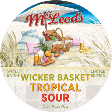 Wicker Basket Tropical Sour