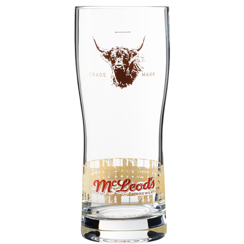 TARTAN ALE GLASS - 440ml